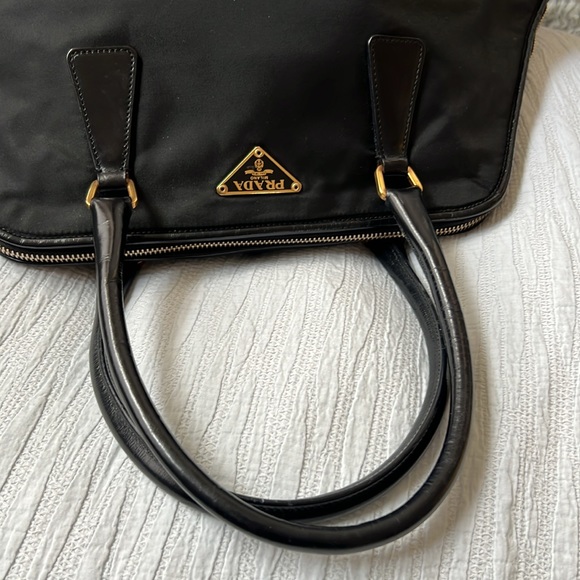 Prada Tessuto Nylon & Leather Top Handle Bag - Picture 9 of 15
